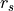 r_s
