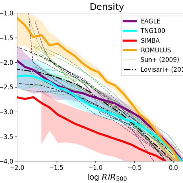 Density profile simulations