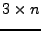 $3\times n$